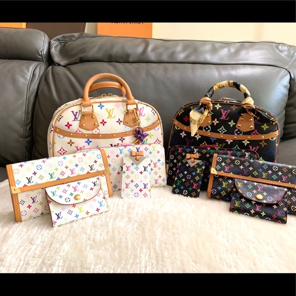 ‼️SOLD‼️Louis Vuitton White MC Trouville - Picture 13 of 16